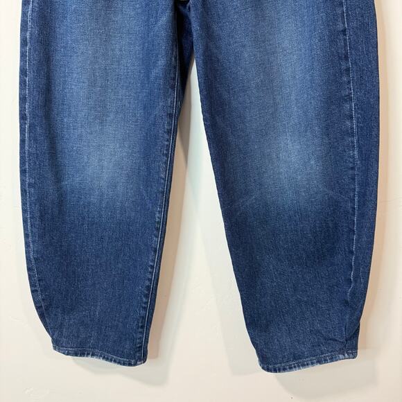 Mother Denim The Fangirl Flood Jeans Barrel Wide Leg Yee Haw 26 - Picture 4 of 12
